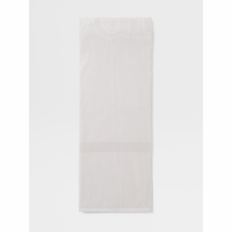 Zegna Logo Beach Towel