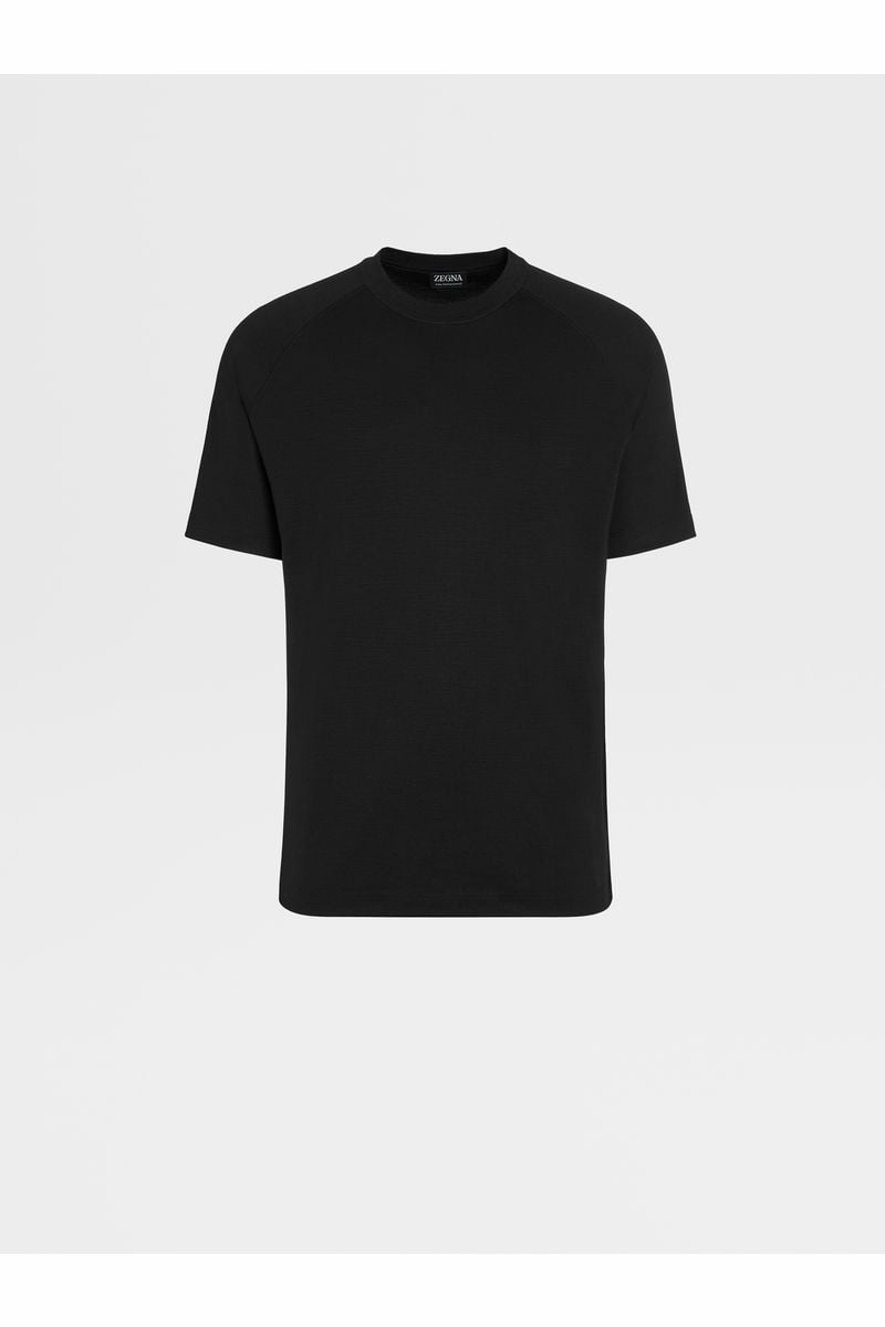Black High Performance™ Wool T-Shirt