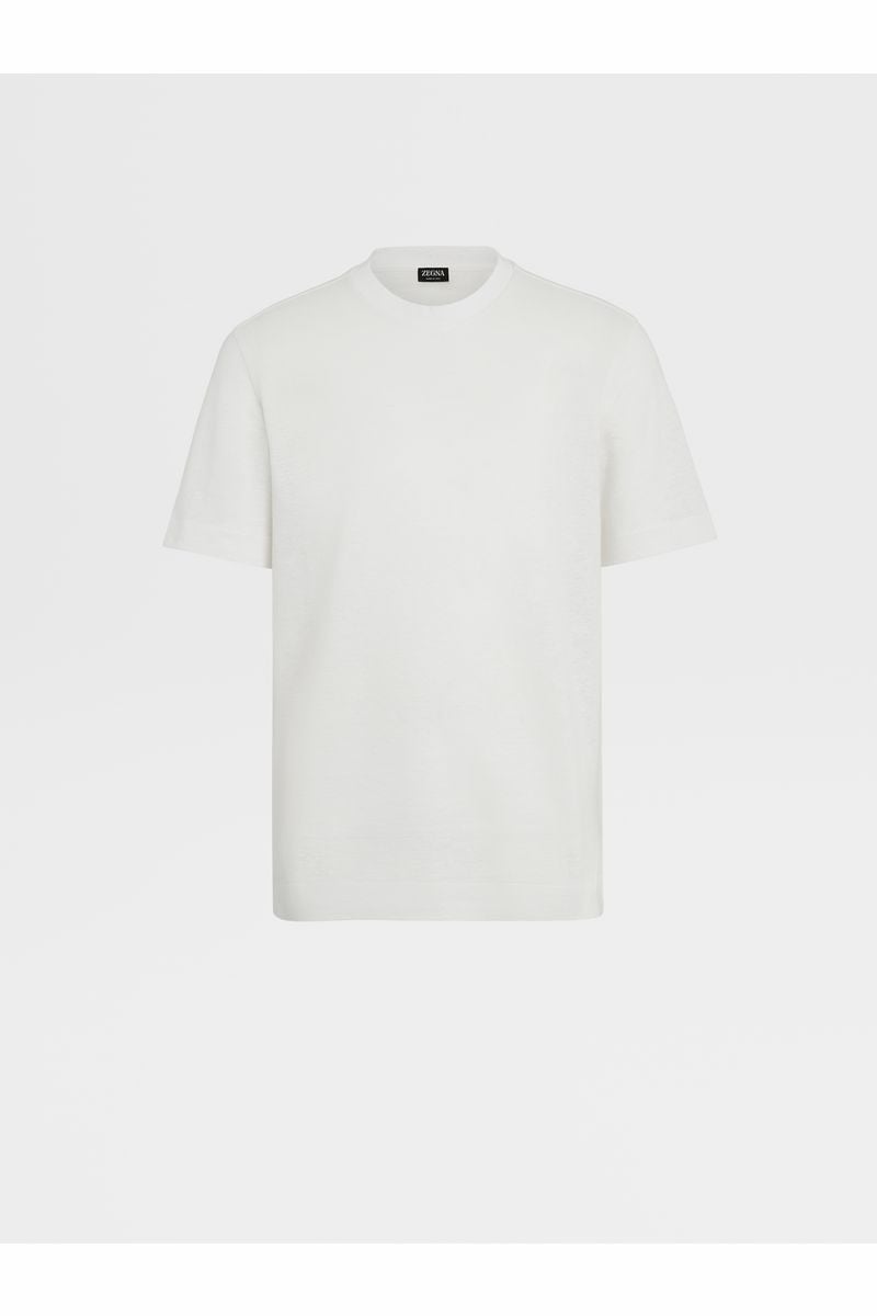 White Linen T-shirt