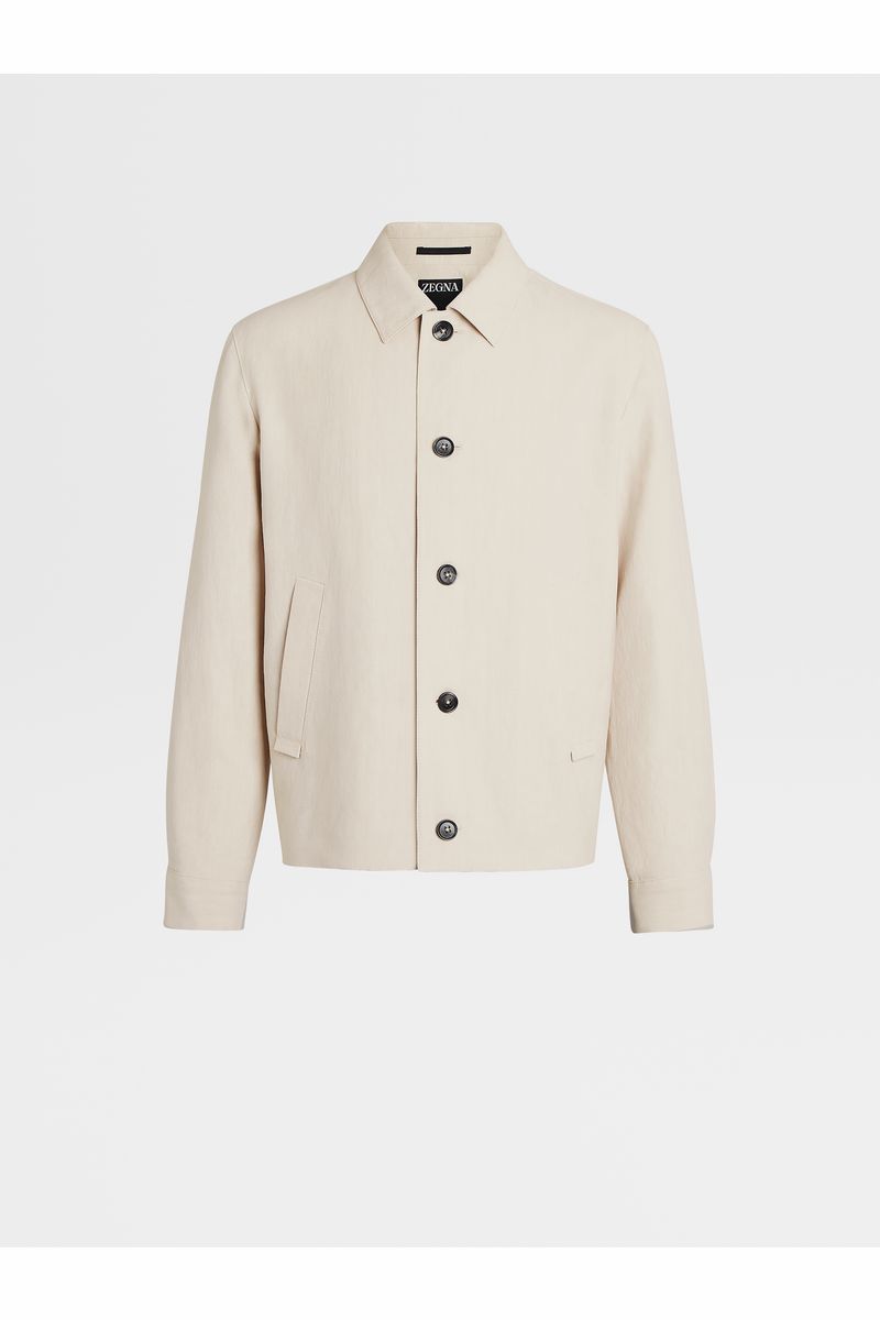 Linen and Wool Chore Jacket