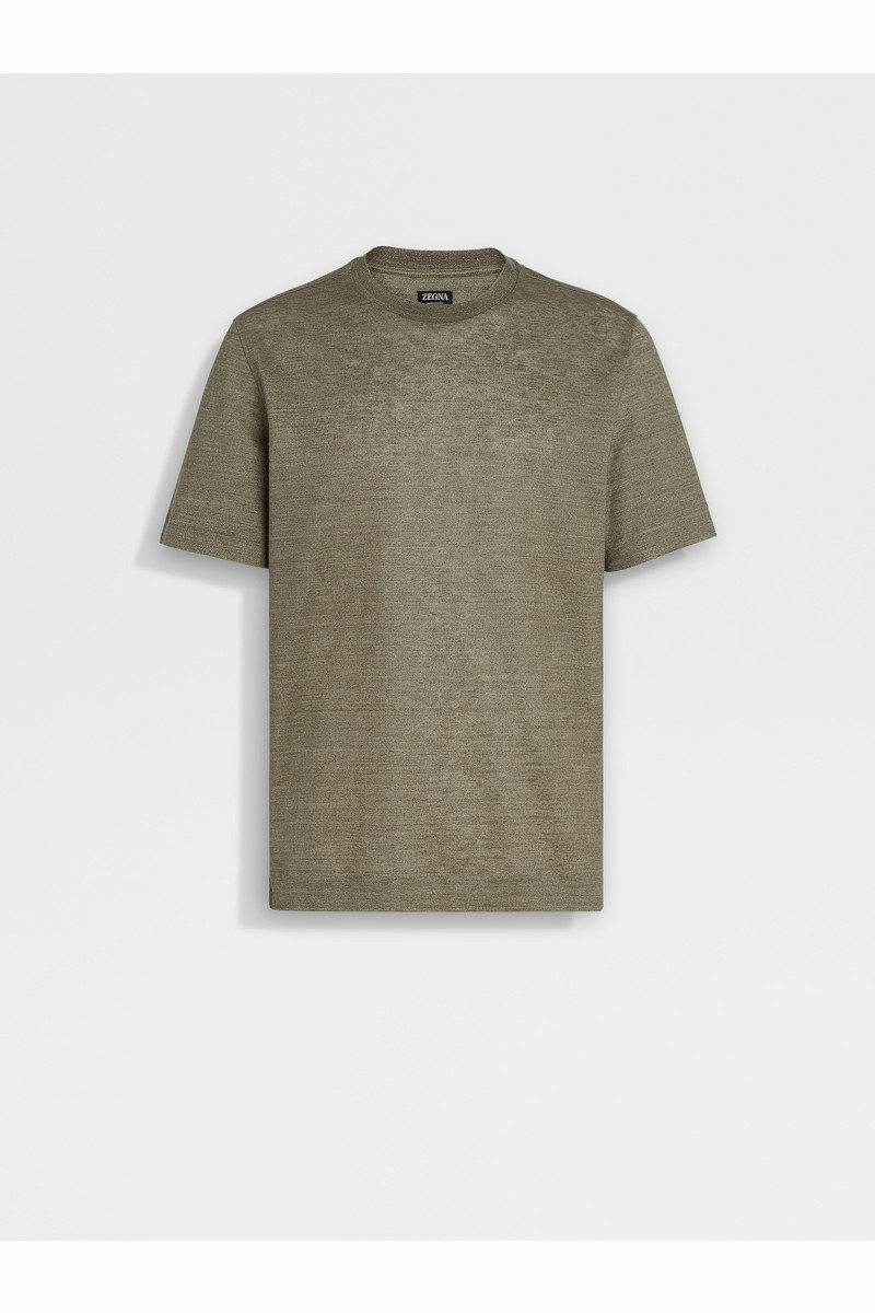 OLIVE SS SHIRT - PURE CASHMERE –